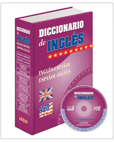 Diccionario de Inglés,Lexus ing/esp - esp/ing 1 tomo + CD