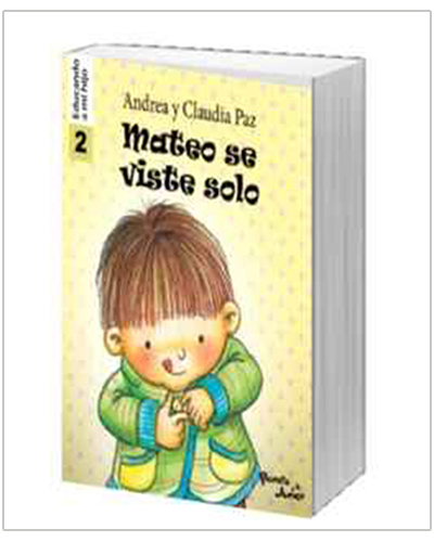 Mateo se viste solo