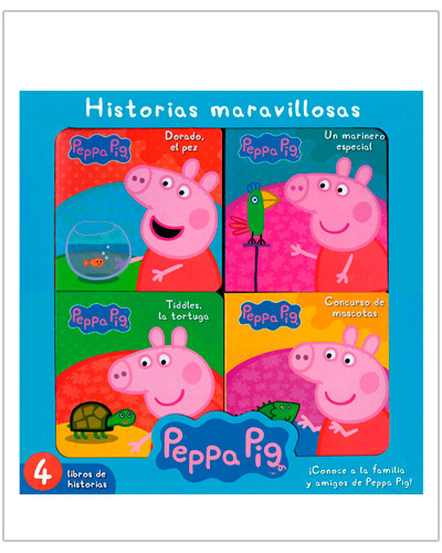 Peppa Pig Historias Maravillosas 4 Libros